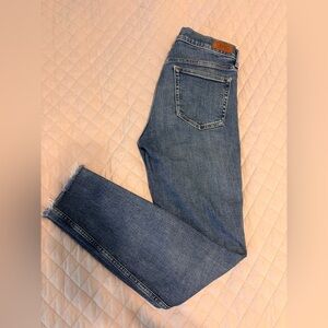 RALPH LAUREN POLO Blue Denim Jeans - THE TOMPKINS MID RISE SKINNY
